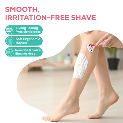 Evereve Shave & Shine Refill Blades, Cartridges for Razors, Pack of 2