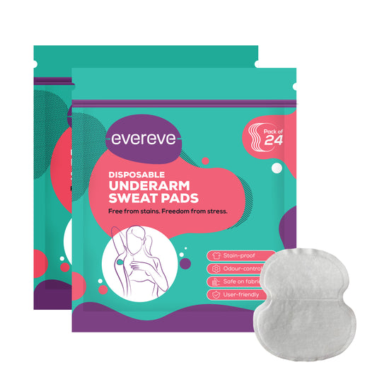 Evereve Disposable Underarm Sweat Pads, 48's Pack