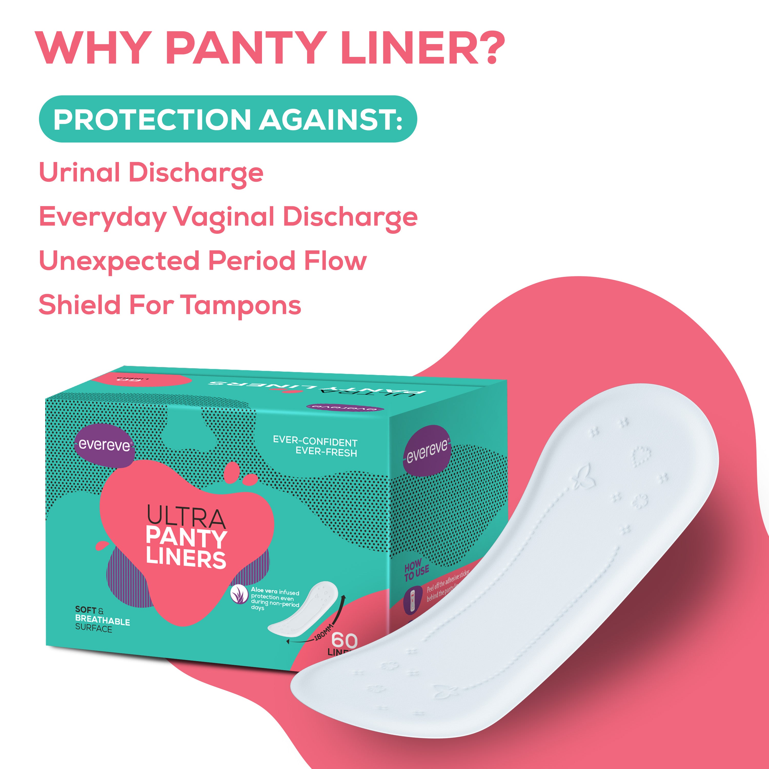 Period Care, EverEve Ultra Absorbent, Heavy Flow Disposable Period Panties  for Sanitary Protection, L-XL (5 Pcs)