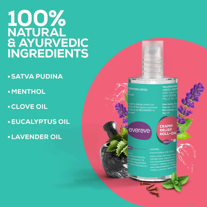 Evereve Menstrual Cramp Relief Oil, 20ml, 1 Pc