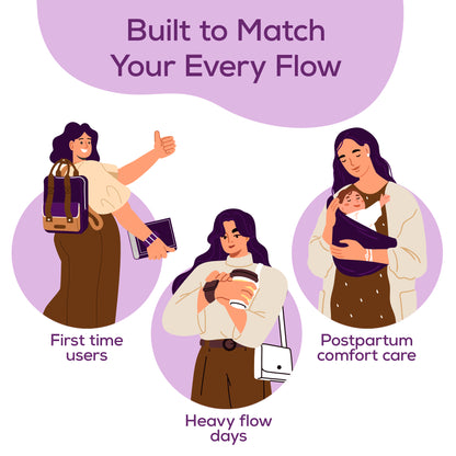 Evereve Ultra Absorbent Disposable Period Panties, M-L, 10's Pack