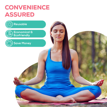 Evereve Menstrual Cup for Women, Medium Size, 1 Pc,Purple