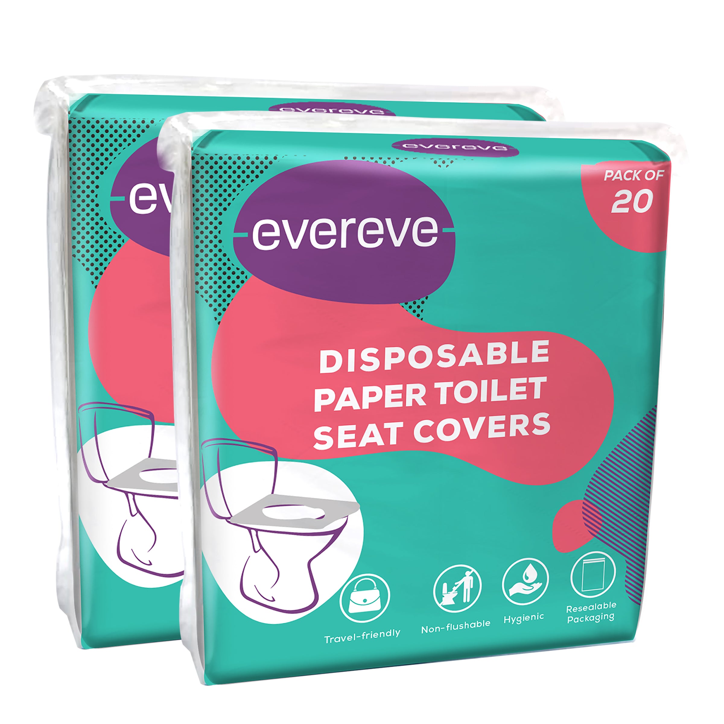 EverEve Ultra Absorbent Disposable Period Panties,M-L,2X10's Pack,0%  Leaks,Sanitary Protection For Women&Girls