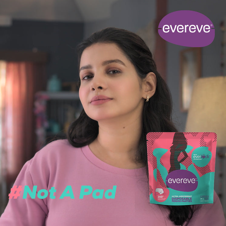 Period Care, Ever Eve Disposable Period Panties (Pack Of 9)