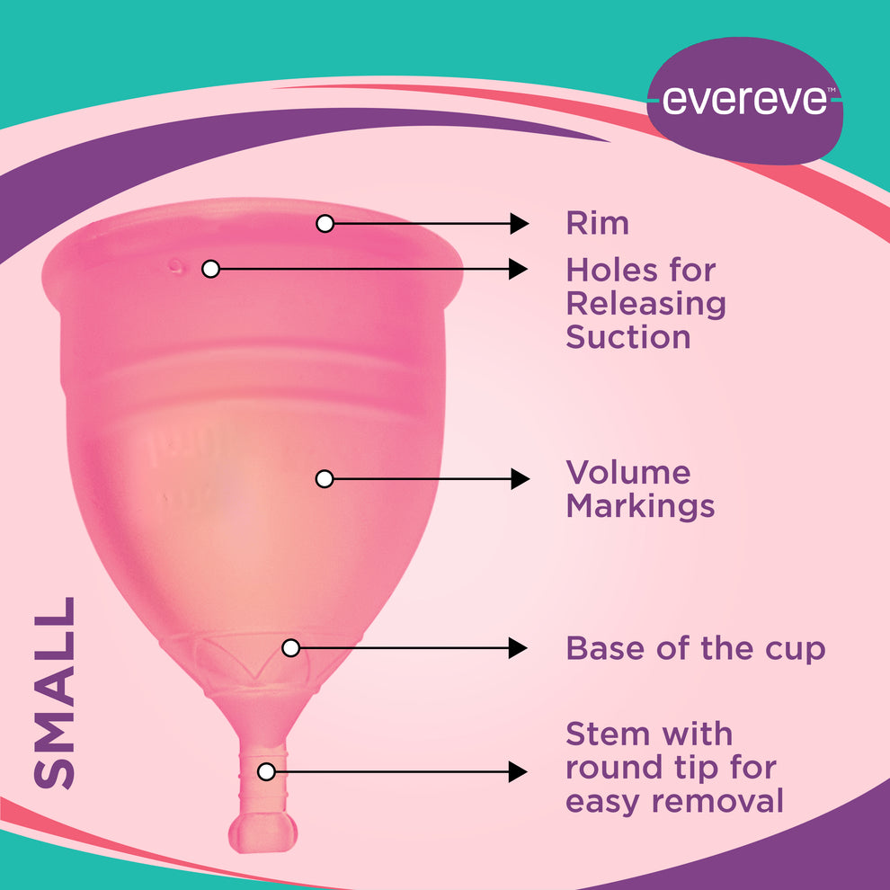Evereve Menstrual Cup for Women - Small Size | Best in India – Evereve ...