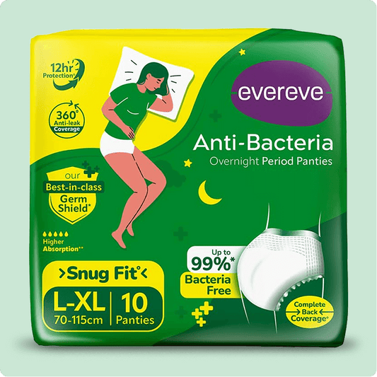 Anti-Bacteria Overnight Period Panties
