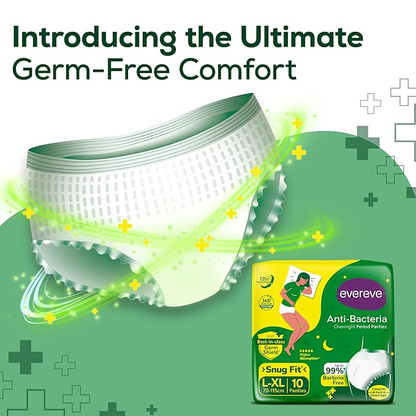 Anti-Bacteria Overnight Period Panties