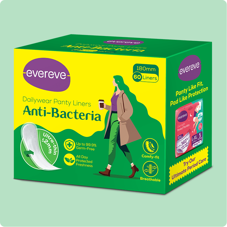 Dailywear Panty Liners Anti-Bacteria