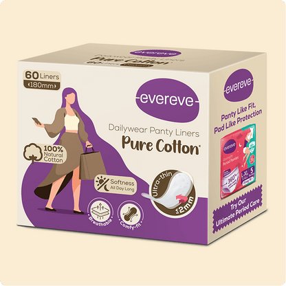 Dailywear Panty Liners Pure Cotton