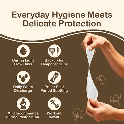 Dailywear Panty Liners Pure Cotton